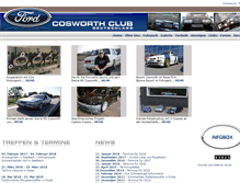 Tablet Screenshot of cosworth.de